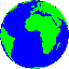 [Spinning Globe]